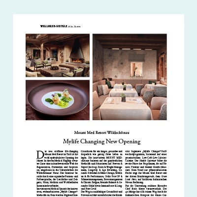 Mount Med Resort Pressestimmen Coverages A La Carte