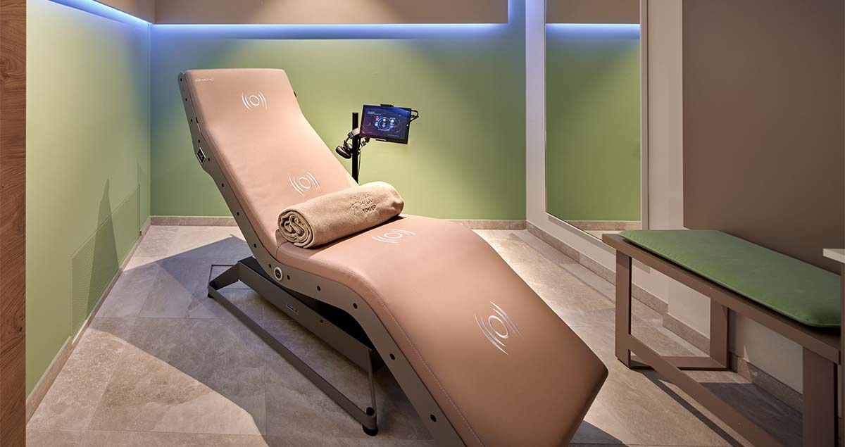 Mount Med Resort Akustik Vibrationstherapie