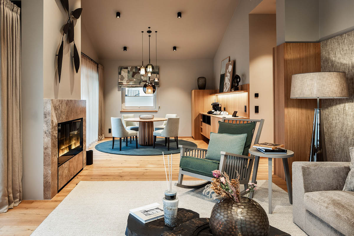 Mount Med Resort Gourmet & Relax Chalet Mount Med Resort Pool Lounge