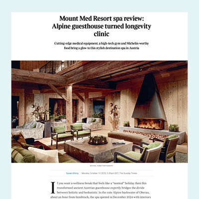 Mount Med Resort The Sunday Times