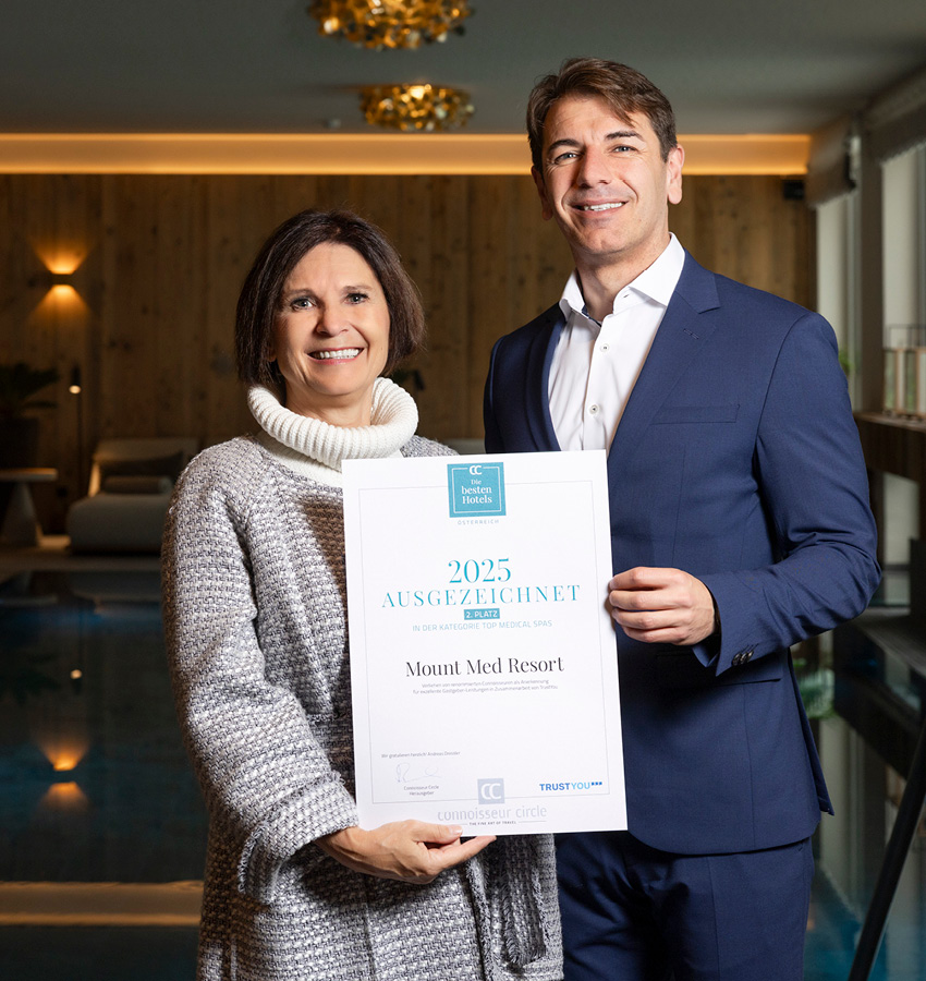 Mount Med Resort Top Medical Spas Die besten Hotels Oesterreichs-